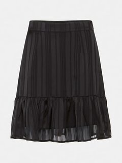 Luxusní Sukně, Černá barva, XS, S, M