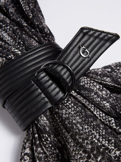 Guess – Dana šaty, Černá, Šedá barva 1