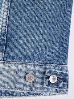 Módní Delya denim bunda, Modrá barva, 2022 2