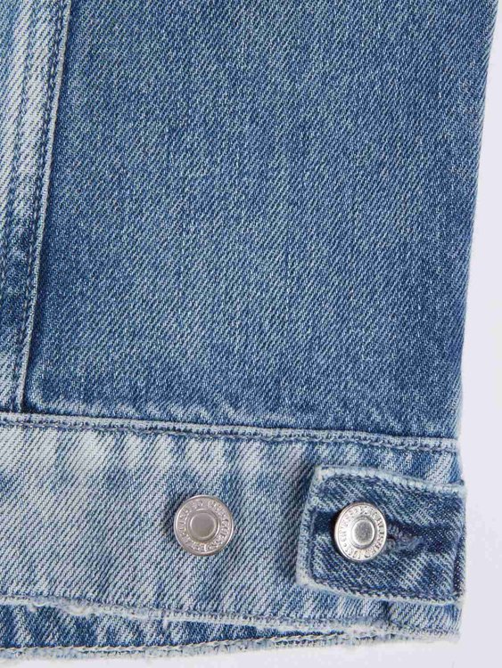 Módní Delya denim bunda, Modrá barva, 2022 2