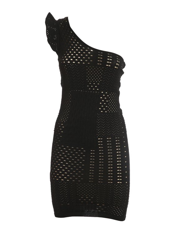 Pinko – Alcira šaty, Černá barva