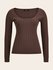 Zoe svetr Hnědá barva Ženy