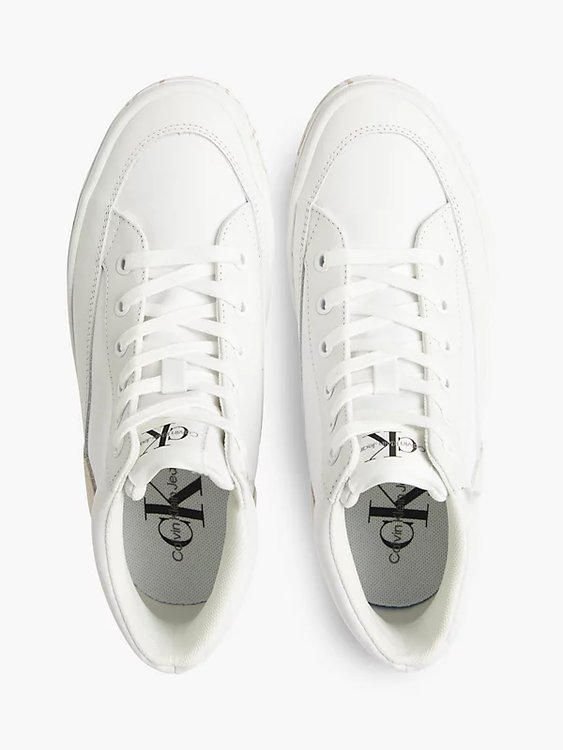 Luxusní Vulc Flat tenisky, Bílá barva, 36, 37, 38, 39, 40