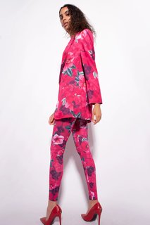 Luxusní Lazzarone legíny, Růžová barva, S