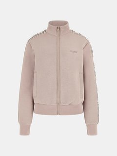 Britney mikina na zip Růžová barva Ženy