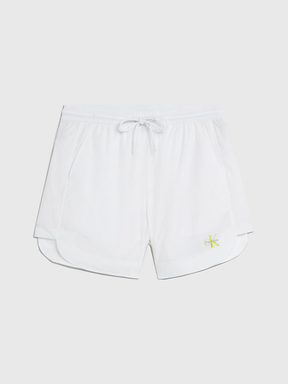 Luxusní Monologo Nylon šortky, Bílá barva, S, M, L 1