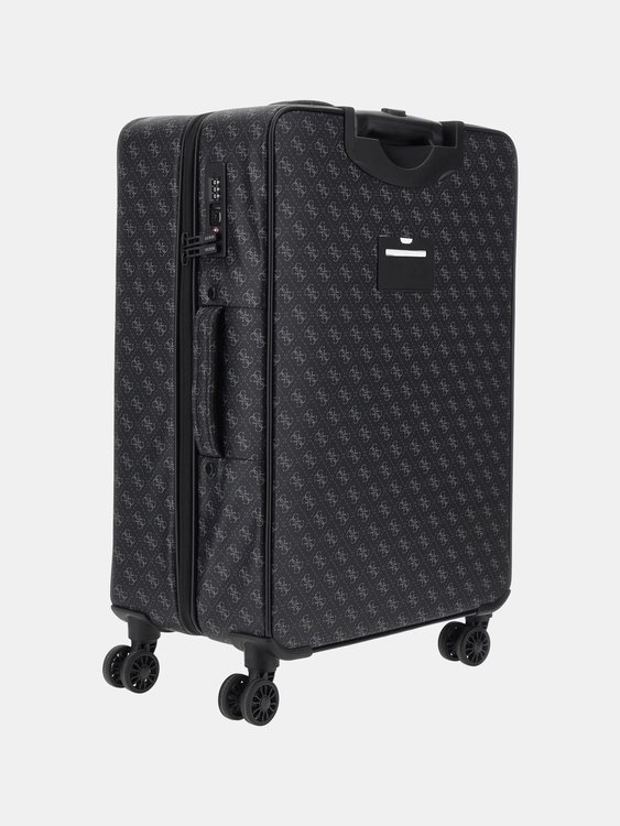 Vezzola Medium kufr – GUESS, Černá barva Muži