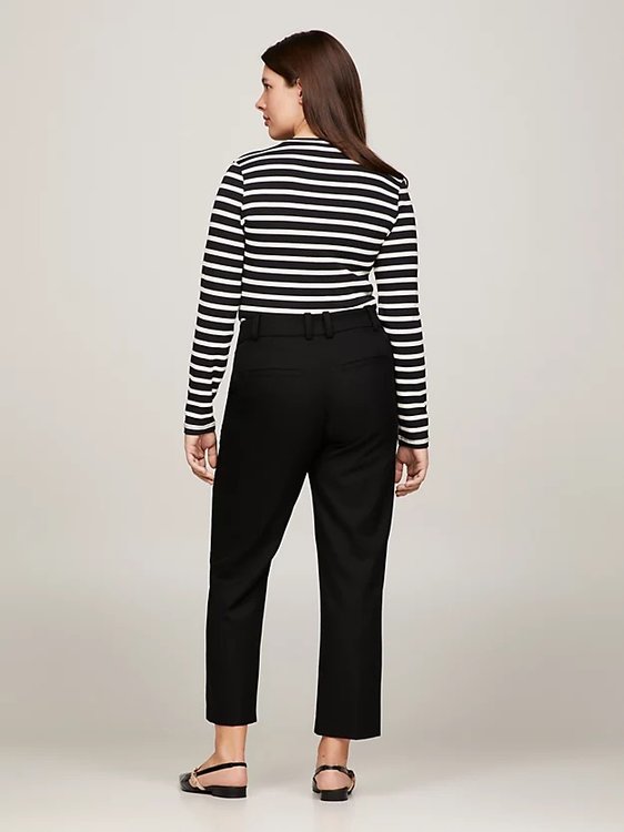 Černá barva, Slim Fit Straight kalhoty