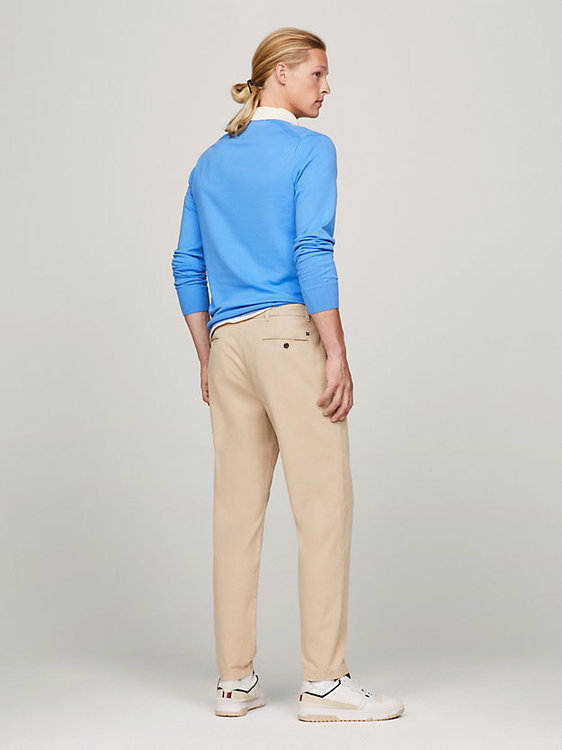 Módní Chino Chelsea kalhoty, Béžová barva, 2024