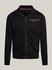 Tommy Logo Zip mikina Černá barva Muži