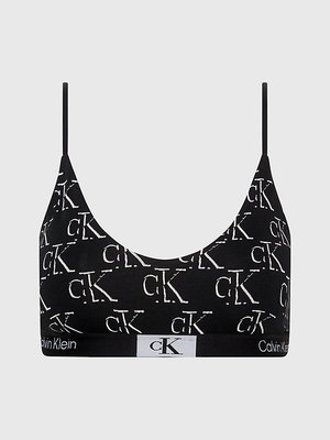 Calvin Klein Underwear – 1996 Cotton podprsenka, Černá barva