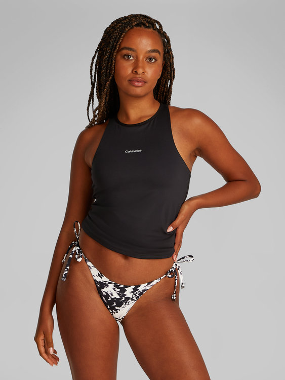 KW0KW02704-0GS plavky STRING SIDE TIE – Calvin Klein Swimwear Ženy