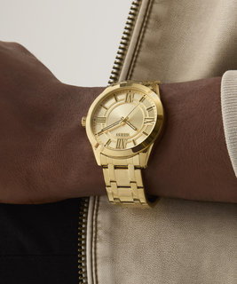 GUESS – Elliot hodinky, Zlatá barva 1