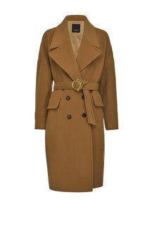 Pinko – Alluvione kabát, Hnědá barva