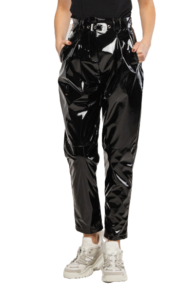 Luxusní Mandorlato kalhoty, Černá barva, 38(XS), 40(S), 42(M), 44(L)