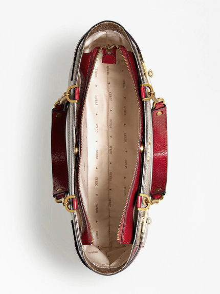 Módní Zadie logo kabelka, Hnědá barva, 2022