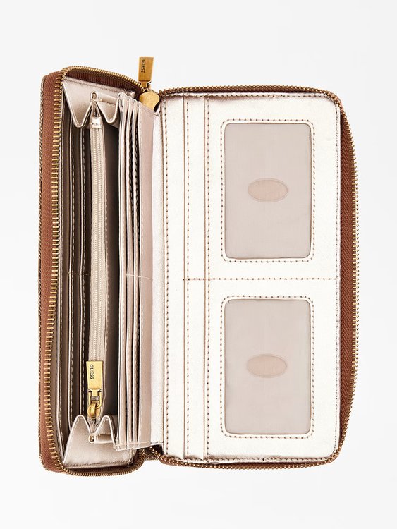 Luxusní Katey peněženka, Hnědá barva