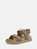 GUESS – Fabelis pantofle, Béžová, Hnědá barva