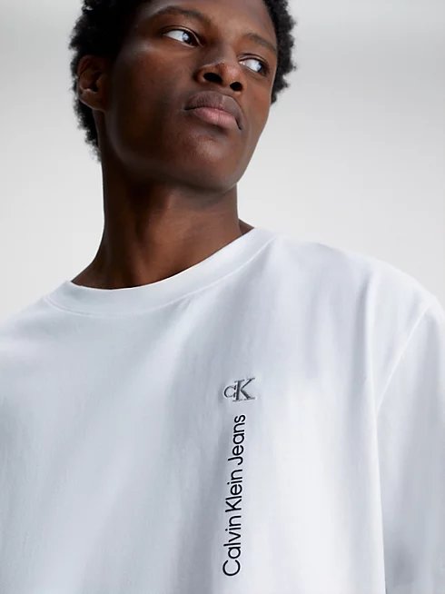 Luxusní Vertical Institution triko, Bílá barva, M, L, XL