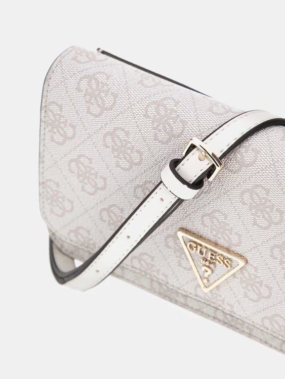 Luxusní Noelle crossbody, Bílá barva, T/U