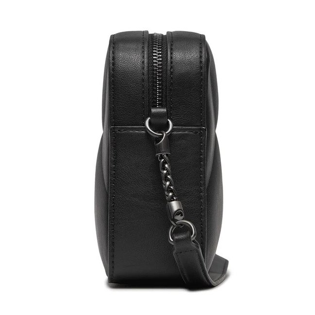 Módní Re-Lock Quilt kabelka, Černá barva, 2024