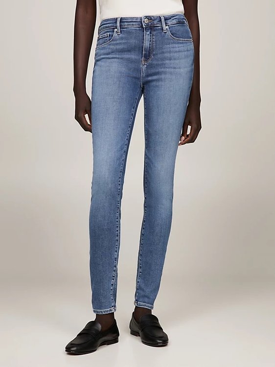 Tommy Hilfiger – Flex Como Skinny jeans, Modrá barva