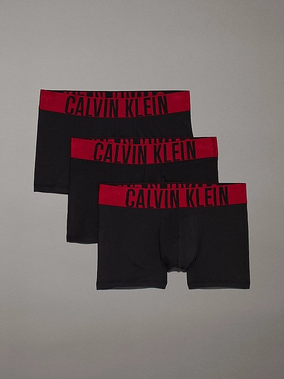 Calvin Klein Underwear – Intense Power boxery 3ks, Černá barva