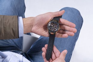 Módní Hodinky Legacy, Černá, Zlatá barva, 2022 2