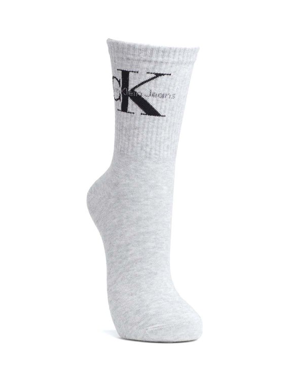 Calvin Klein Jeans – Ponožky Ck Jeans Logo, Šedá barva