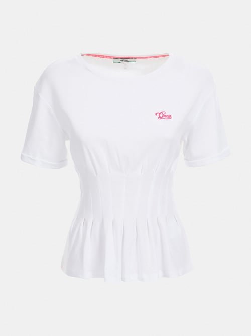 Logo triko Bílá barva Ženy