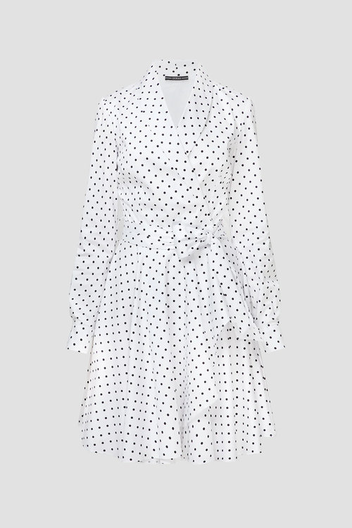 Luxusní Shea šaty, Bílá barva, XS, S, M, L