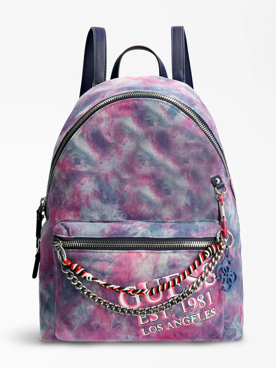 Guess – Naples batoh, Fialová barva