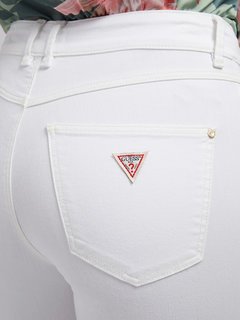 Luxusní 1981 Capri jeans, Bílá barva, 25, 29