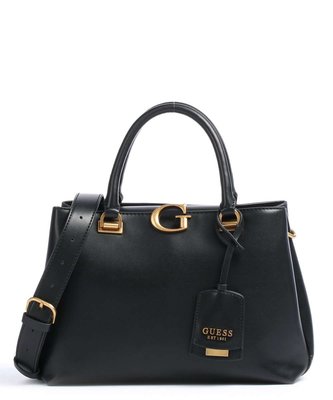 Guess – Amantea střední kabelka, Černá barva