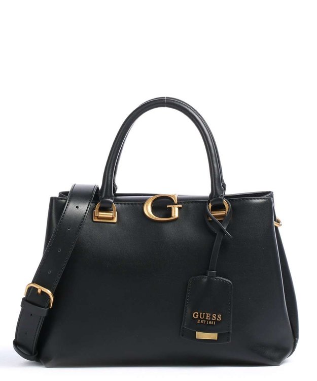 Guess – Amantea střední kabelka, Černá barva