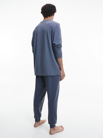 Módní Structure Lounge triko, Modrá, Šedá barva, 2022