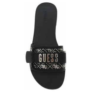 Elyze pantofle – GUESS, Černá barva Ženy
