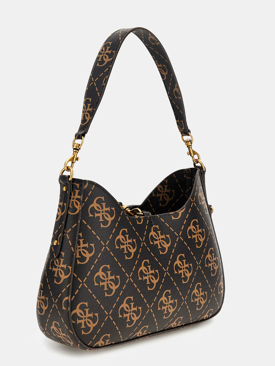 Brenton kabelka – GUESS, Hnědá barva Ženy