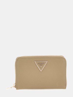 GUESS – Laurel střední peněženka, Hnědá barva