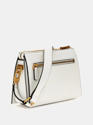 Lossie crossbody – GUESS, Bílá barva Ženy