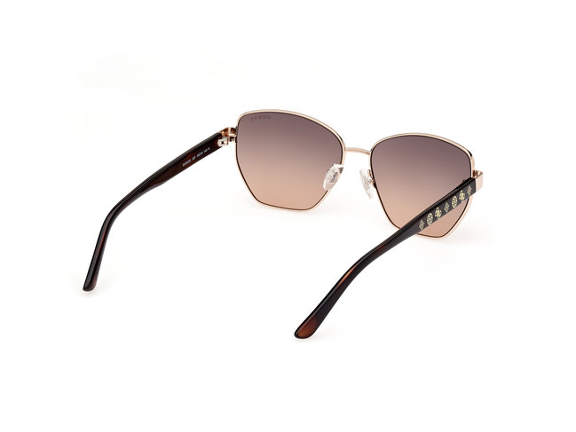 Sluneční brýle Hnědá, Růžové zlato barva Ženy