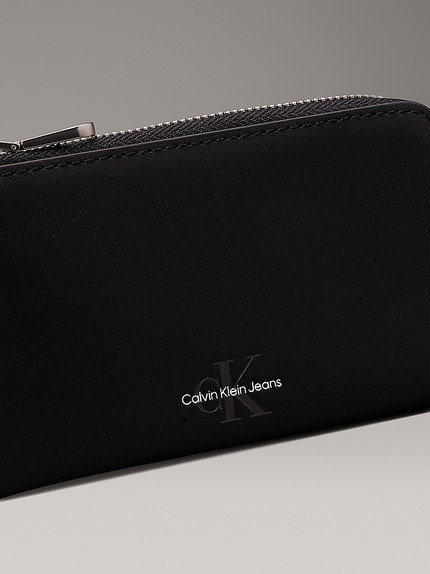 Módní Monogram Soft peněženka, Černá barva, 2024