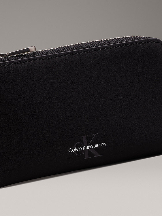 Módní Monogram Soft peněženka, Černá barva, 2024