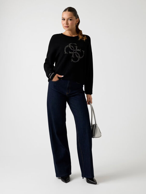 Módní W5BR42Z26I2-JBLK SVETR L/S, 2025