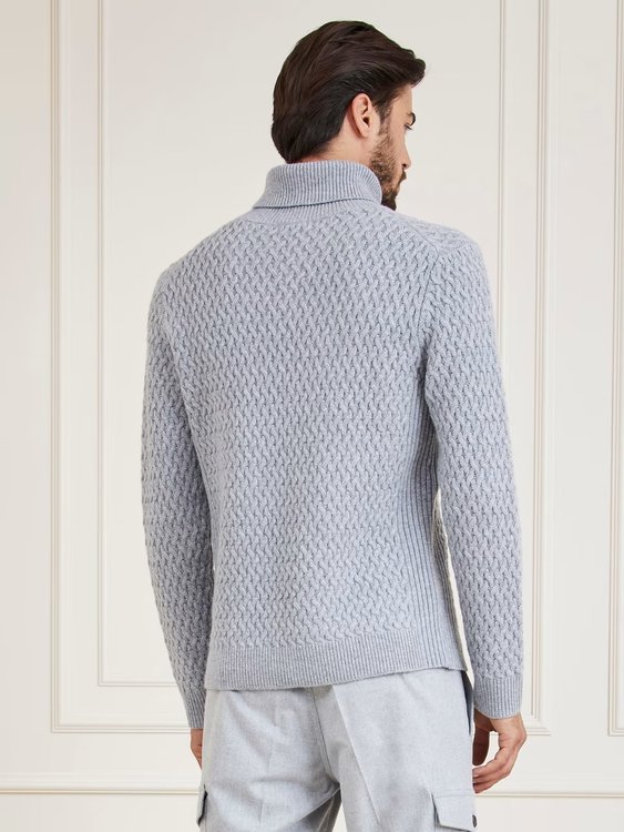 Basket svetr – Marciano, Šedá barva Muži