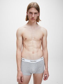 Modern Cotton boxerky 2ks Černá, Šedá barva Muži