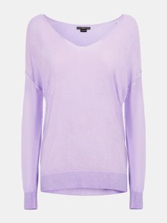 Guess – Svetr, Fialová barva