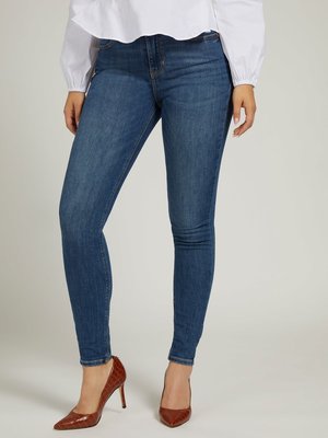 Skinny fit jeans Modrá barva Ženy