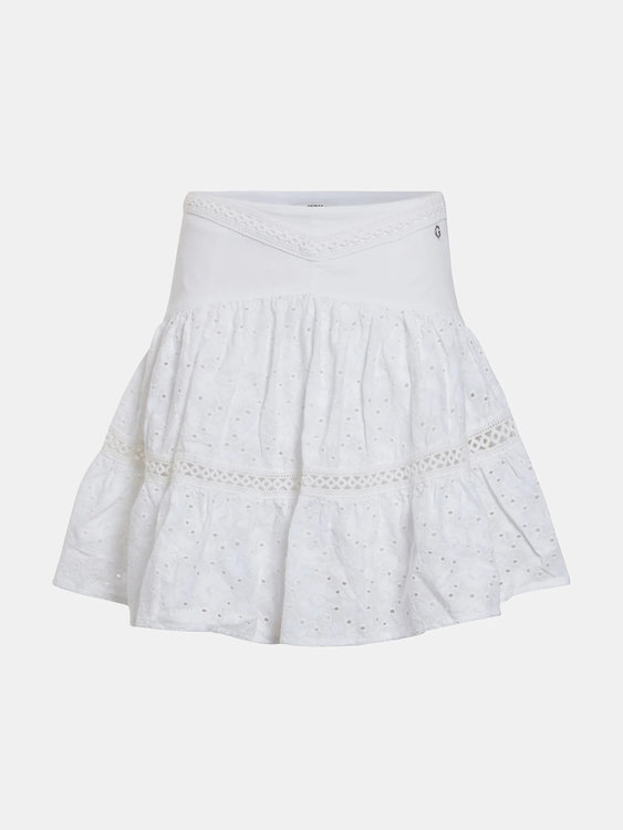 Luxusní Sara sukně, Bílá barva, XS, S, M, L