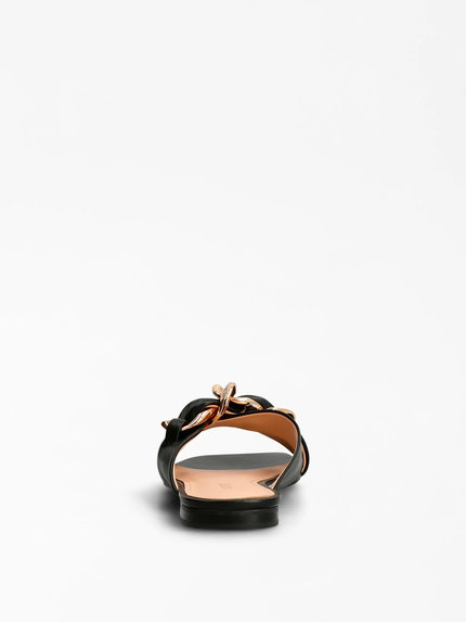 Luxusní Sameya sandály, Černá barva, 37, 38, 39